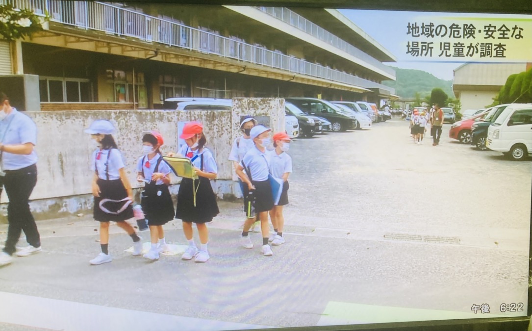 西江原小学校3年生校外学習、井原放送ニュース放映❗️