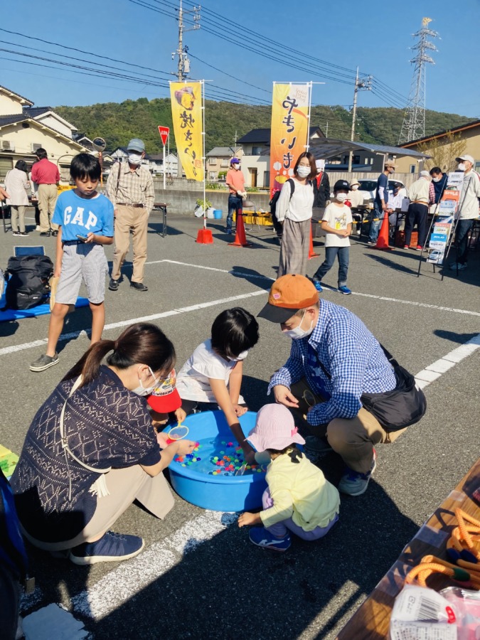 西江原ふれあい市　子ども広場大成功㊗️